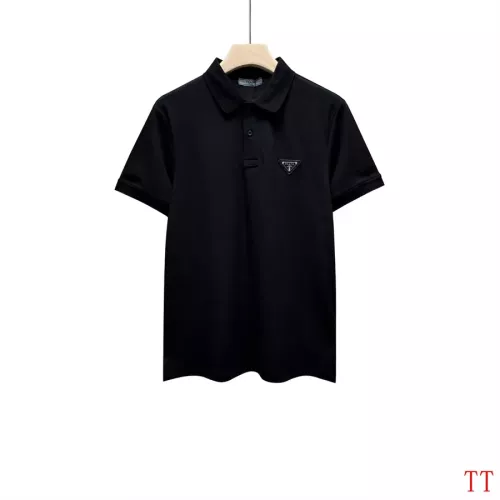 Wholesale Prada T-Shirts Short Sleeved For Men #1296586 $39.00 USD, Wholesale Quality Replica Prada T-Shirts