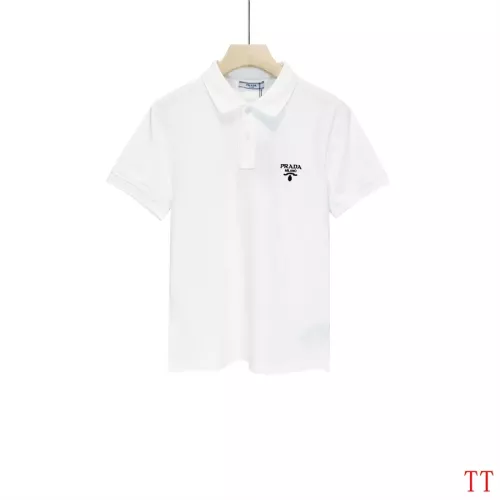 Wholesale Prada T-Shirts Short Sleeved For Men #1296587 $39.00 USD, Wholesale Quality Replica Prada T-Shirts