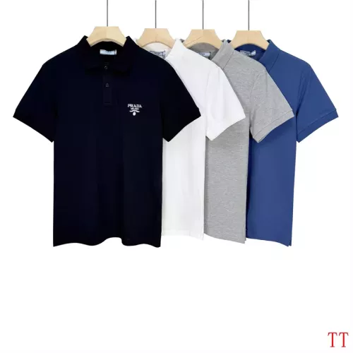 Replica Prada T-Shirts Short Sleeved For Men #1296587 $39.00 USD for Wholesale