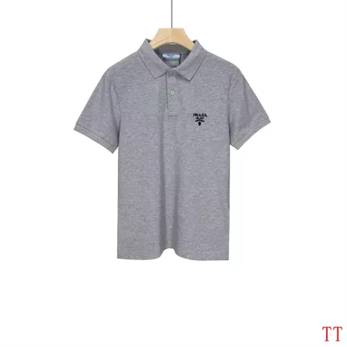 Wholesale Prada T-Shirts Short Sleeved For Men #1296588 $39.00 USD, Wholesale Quality Replica Prada T-Shirts