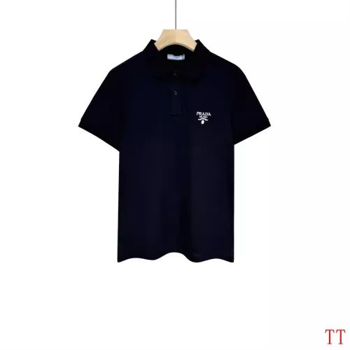 Wholesale Prada T-Shirts Short Sleeved For Men #1296590 $39.00 USD, Wholesale Quality Replica Prada T-Shirts