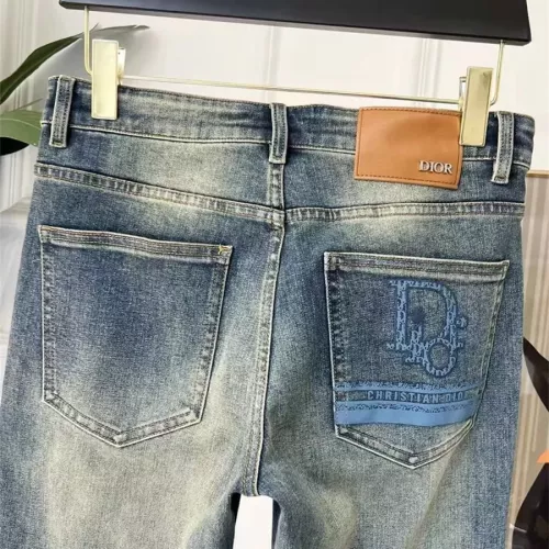 Replica Christian Dior Jeans For Men #1296787 $48.00 USD for Wholesale