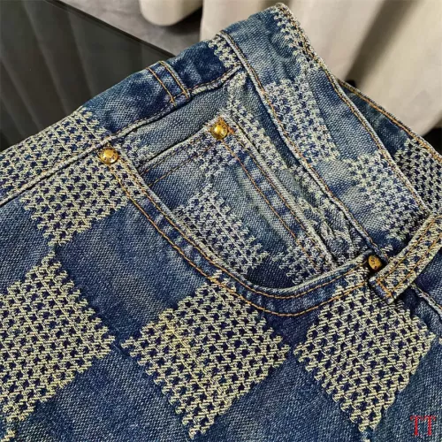 Replica Louis Vuitton LV Jeans For Unisex #1296823 $80.00 USD for Wholesale