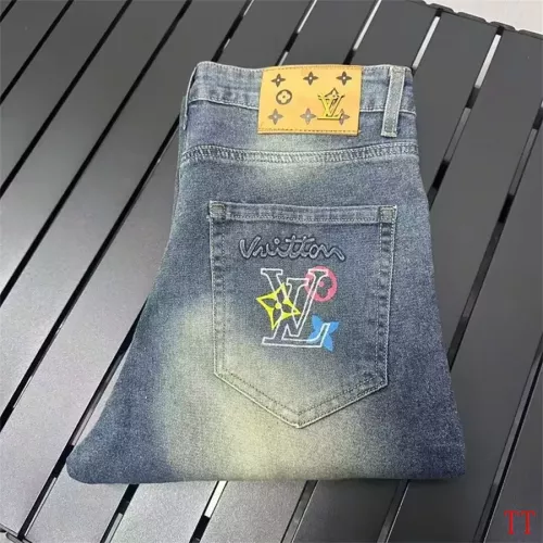 Wholesale Louis Vuitton LV Jeans For Men #1296861 $48.00 USD, Wholesale Quality Replica Louis Vuitton LV Jeans