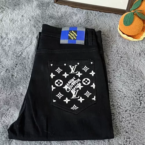 Wholesale Louis Vuitton LV Jeans For Men #1296866 $48.00 USD, Wholesale Quality Replica Louis Vuitton LV Jeans