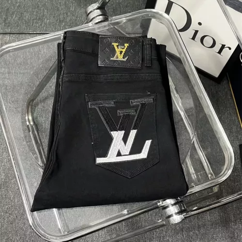 Wholesale Louis Vuitton LV Jeans For Men #1296870 $48.00 USD, Wholesale Quality Replica Louis Vuitton LV Jeans