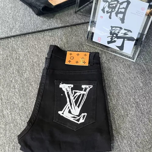 Wholesale Louis Vuitton LV Jeans For Men #1296907 $48.00 USD, Wholesale Quality Replica Louis Vuitton LV Jeans