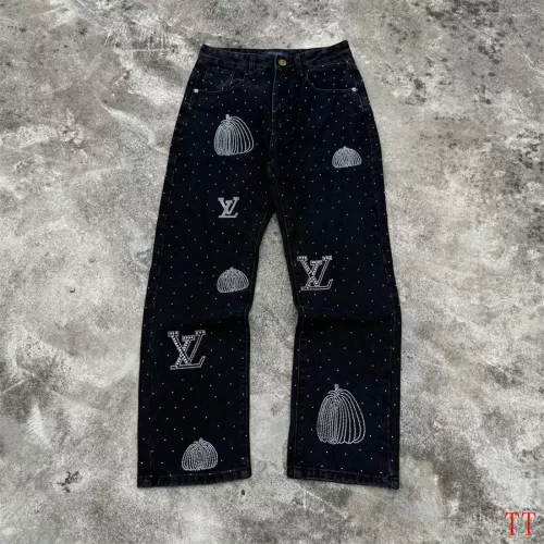 Wholesale Louis Vuitton LV Jeans For Unisex #1296926 $76.00 USD, Wholesale Quality Replica Louis Vuitton LV Jeans