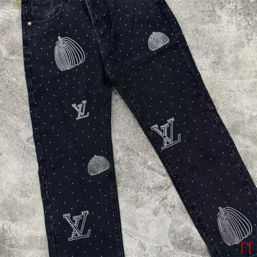 Replica Louis Vuitton LV Jeans For Unisex #1296926 $76.00 USD for Wholesale