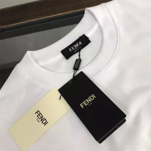 Replica Fendi T-Shirts Short Sleeved For Unisex #1296944 $32.00 USD for Wholesale