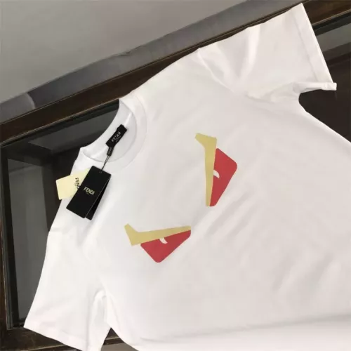 Replica Fendi T-Shirts Short Sleeved For Unisex #1296944 $32.00 USD for Wholesale