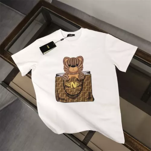 Wholesale Fendi T-Shirts Short Sleeved For Unisex #1296946 $32.00 USD, Wholesale Quality Replica Fendi T-Shirts