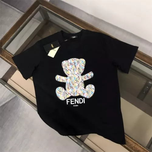 Wholesale Fendi T-Shirts Short Sleeved For Unisex #1296949 $32.00 USD, Wholesale Quality Replica Fendi T-Shirts