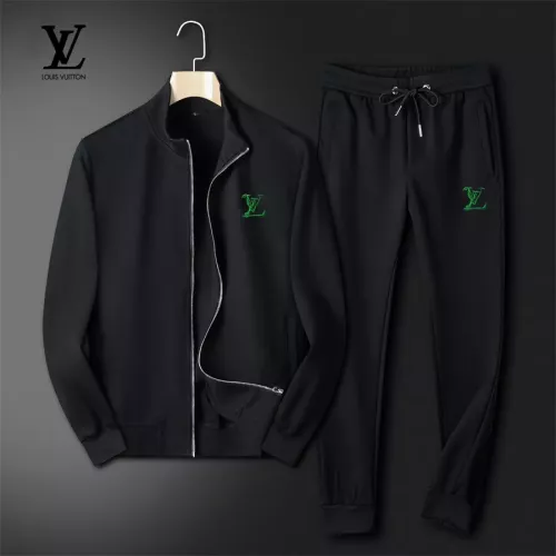 Wholesale Louis Vuitton LV Tracksuits Long Sleeved For Men #1297182 $80.00 USD, Wholesale Quality Replica Louis Vuitton LV Tracksuits