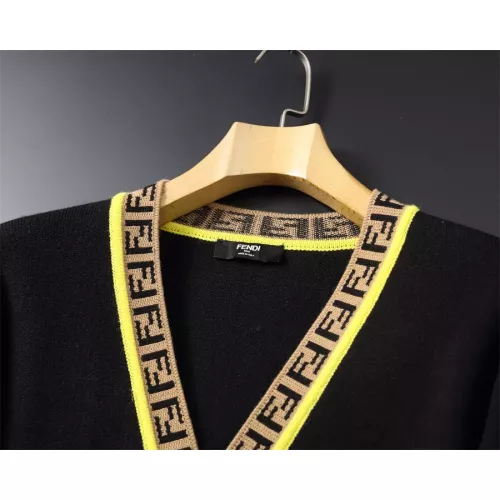 Replica Fendi Sweaters Long Sleeved For Men #1297204 $60.00 USD for Wholesale