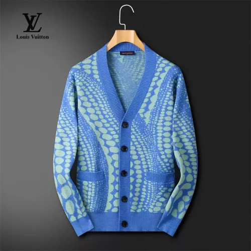 Wholesale Louis Vuitton LV Sweaters Long Sleeved For Men #1297212 $60.00 USD, Wholesale Quality Replica Louis Vuitton LV Sweaters