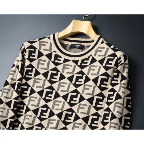 Replica Fendi Sweaters Long Sleeved For Men #1297227 $52.00 USD for Wholesale