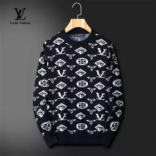 Wholesale Louis Vuitton LV Sweaters Long Sleeved For Men #1297234 $52.00 USD, Wholesale Quality Replica Louis Vuitton LV Sweaters