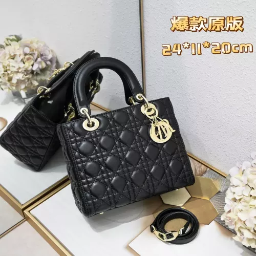 Wholesale Christian Dior AAA Quality Handbags For Women #1297282 $88.00 USD, Wholesale Quality Replica Christian Dior AAA Quality Handbags