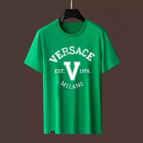 Wholesale Versace T-Shirts Short Sleeved For Men #1297387 $40.00 USD, Wholesale Quality Replica Versace T-Shirts