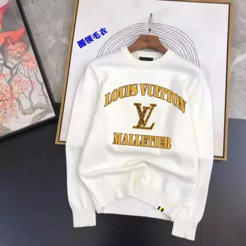 Wholesale Louis Vuitton LV Sweaters Long Sleeved For Men #1297674 $48.00 USD, Wholesale Quality Replica Louis Vuitton LV Sweaters