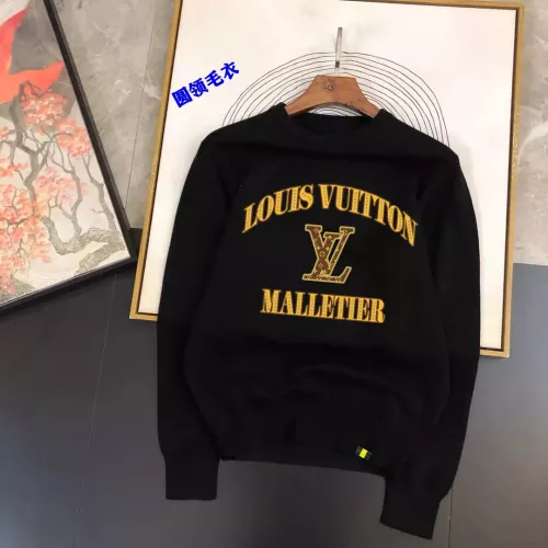 Wholesale Louis Vuitton LV Sweaters Long Sleeved For Men #1297675 $48.00 USD, Wholesale Quality Replica Louis Vuitton LV Sweaters