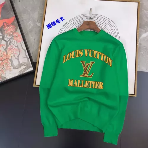 Wholesale Louis Vuitton LV Sweaters Long Sleeved For Men #1297677 $48.00 USD, Wholesale Quality Replica Louis Vuitton LV Sweaters