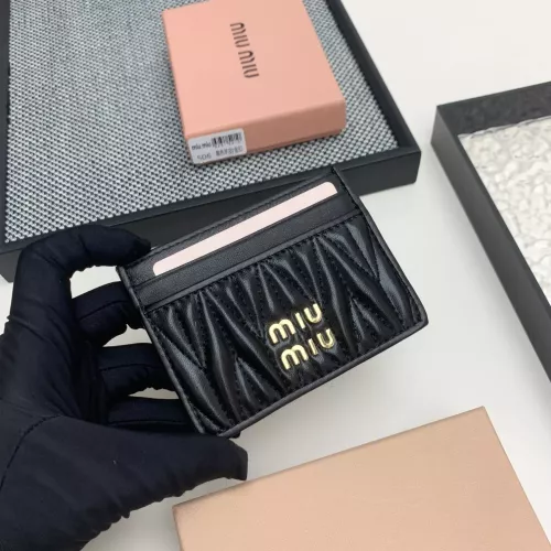 Wholesale MIU MIU Card Case #1297822 $29.00 USD, Wholesale Quality Replica MIU MIU Fashion Wallets