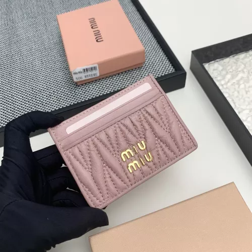 Wholesale MIU MIU Card Case #1297824 $29.00 USD, Wholesale Quality Replica MIU MIU Fashion Wallets