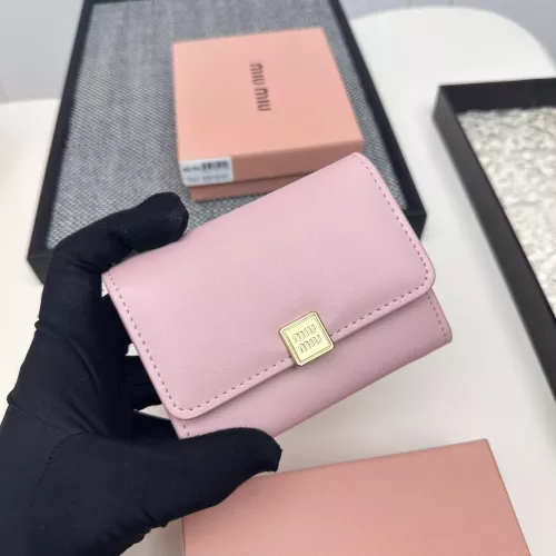 Wholesale MIU MIU Wallets #1297829 $38.00 USD, Wholesale Quality Replica MIU MIU Fashion Wallets