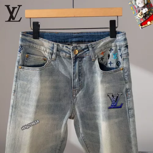 Replica Louis Vuitton LV Jeans For Men #1297854 $48.00 USD for Wholesale