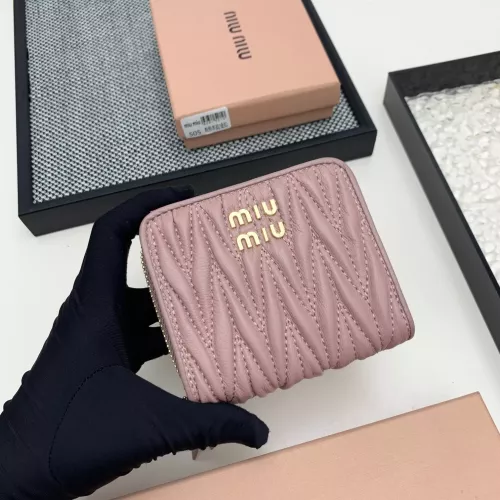 Wholesale MIU MIU Wallets #1297857 $42.00 USD, Wholesale Quality Replica MIU MIU Fashion Wallets