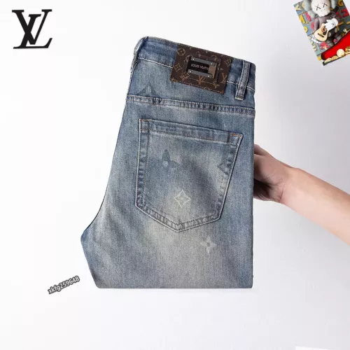 Replica Louis Vuitton LV Jeans For Men #1297860 $48.00 USD for Wholesale