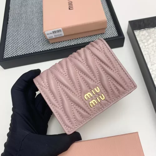 Wholesale MIU MIU Wallets #1297863 $42.00 USD, Wholesale Quality Replica MIU MIU Fashion Wallets