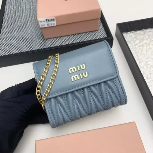 Wholesale MIU MIU Wallets #1297869 $45.00 USD, Wholesale Quality Replica MIU MIU Fashion Wallets