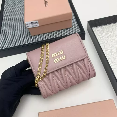 Wholesale MIU MIU Wallets #1297870 $45.00 USD, Wholesale Quality Replica MIU MIU Fashion Wallets