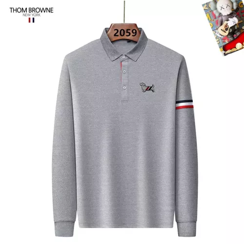 Wholesale Thom Browne TB T-Shirts Long Sleeved For Men #1297980 $40.00 USD, Wholesale Quality Replica Thom Browne TB T-Shirts