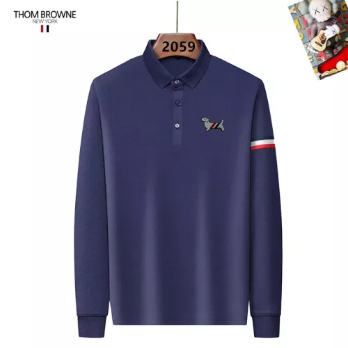 Wholesale Thom Browne TB T-Shirts Long Sleeved For Men #1297984 $40.00 USD, Wholesale Quality Replica Thom Browne TB T-Shirts