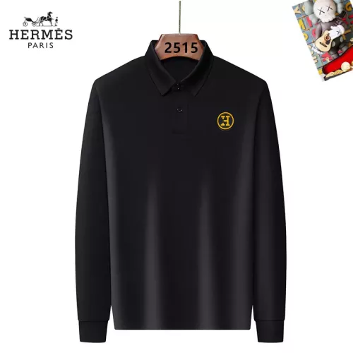 Wholesale Hermes T-Shirts Long Sleeved For Men #1298051 $40.00 USD, Wholesale Quality Replica Hermes T-Shirts