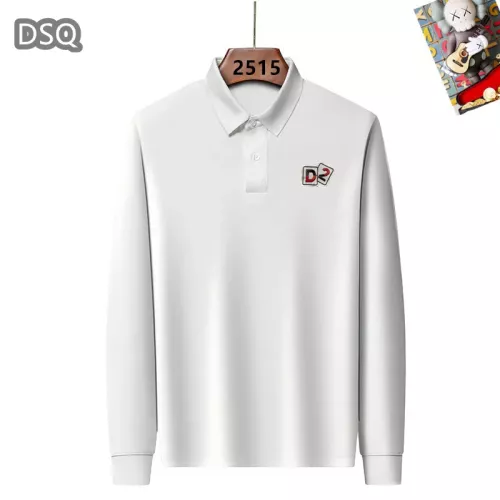 Wholesale Dsquared T-Shirts Long Sleeved For Men #1298065 $40.00 USD, Wholesale Quality Replica Dsquared T-Shirts