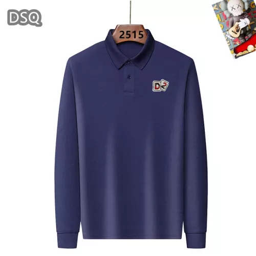 Wholesale Dsquared T-Shirts Long Sleeved For Men #1298067 $40.00 USD, Wholesale Quality Replica Dsquared T-Shirts