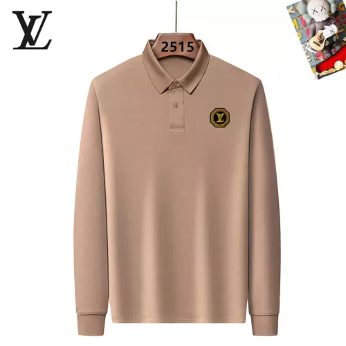 Wholesale Louis Vuitton LV T-Shirts Long Sleeved For Men #1298070 $40.00 USD, Wholesale Quality Replica Louis Vuitton LV T-Shirts