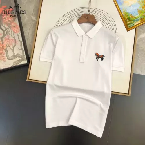 Wholesale Hermes T-Shirts Short Sleeved For Men #1298096 $29.00 USD, Wholesale Quality Replica Hermes T-Shirts