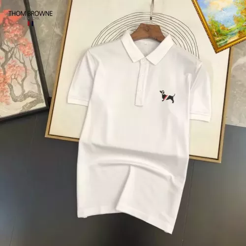 Wholesale Thom Browne TB T-Shirts Short Sleeved For Men #1298100 $29.00 USD, Wholesale Quality Replica Thom Browne TB T-Shirts