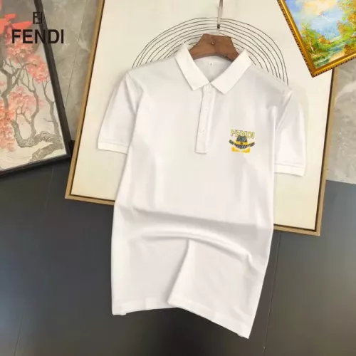 Wholesale Fendi T-Shirts Short Sleeved For Men #1298104 $29.00 USD, Wholesale Quality Replica Fendi T-Shirts
