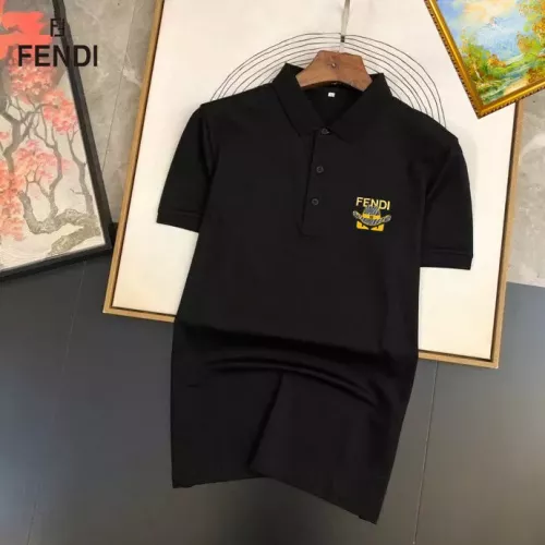 Wholesale Fendi T-Shirts Short Sleeved For Men #1298105 $29.00 USD, Wholesale Quality Replica Fendi T-Shirts