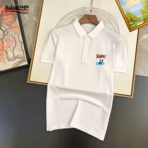 Wholesale Balenciaga T-Shirts Short Sleeved For Men #1298108 $29.00 USD, Wholesale Quality Replica Balenciaga T-Shirts