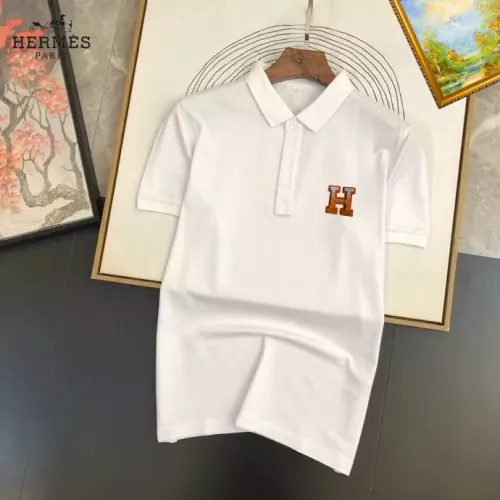 Wholesale Hermes T-Shirts Short Sleeved For Men #1298132 $29.00 USD, Wholesale Quality Replica Hermes T-Shirts