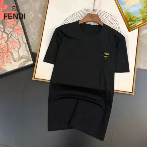 Wholesale Fendi T-Shirts Short Sleeved For Unisex #1298251 $25.00 USD, Wholesale Quality Replica Fendi T-Shirts