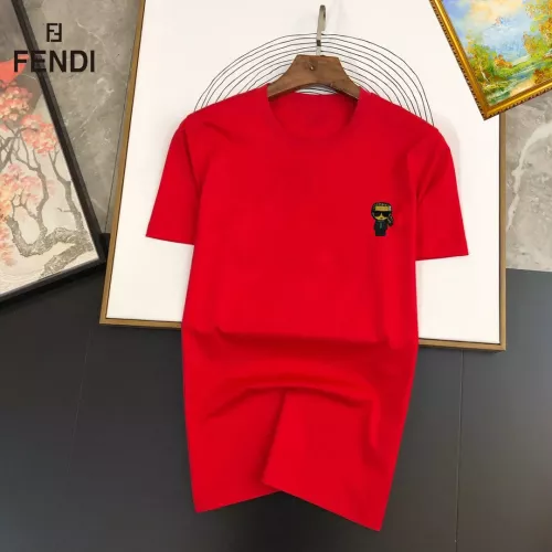 Wholesale Fendi T-Shirts Short Sleeved For Unisex #1298254 $25.00 USD, Wholesale Quality Replica Fendi T-Shirts